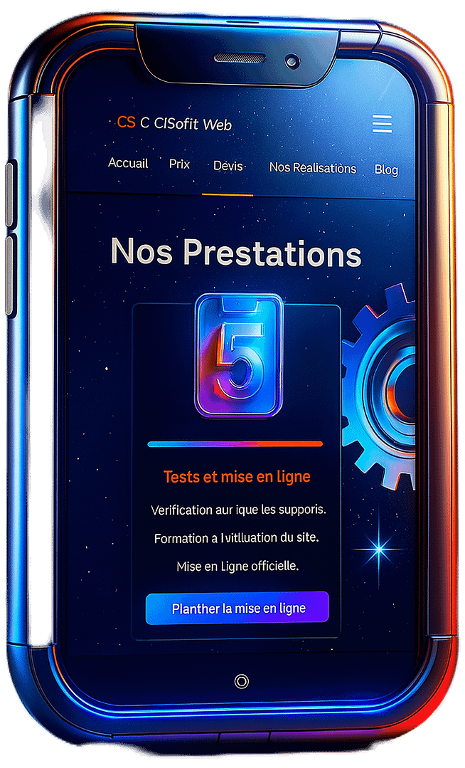 CS Créatif Web Site internet prix mes réalisations