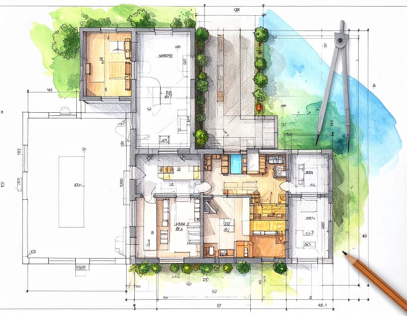 Plan intérieur à Mont-de-Marsan