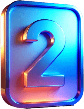 Badge 3D néon numéro 2 — deuxième étape : cadrage de votre projet web